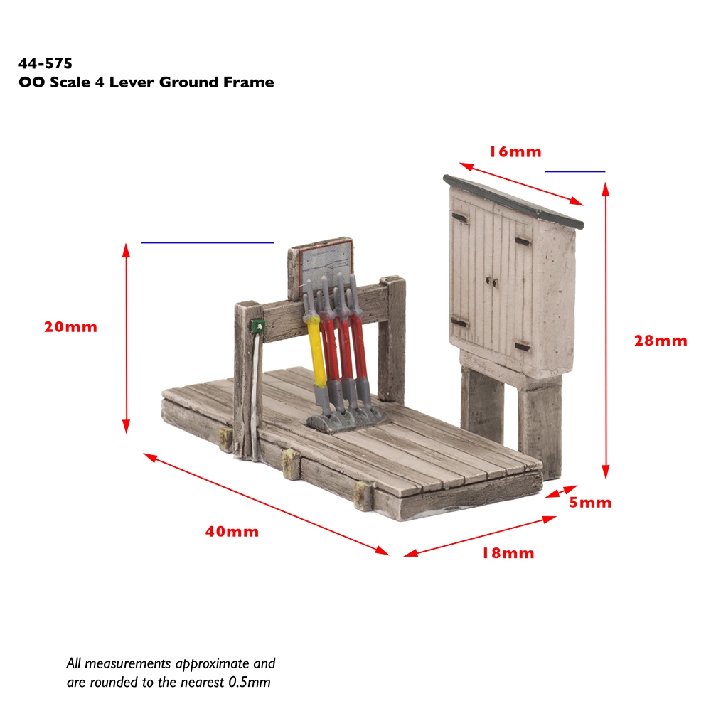 Bachmann Europe plc 4 Lever Open Ground Frame